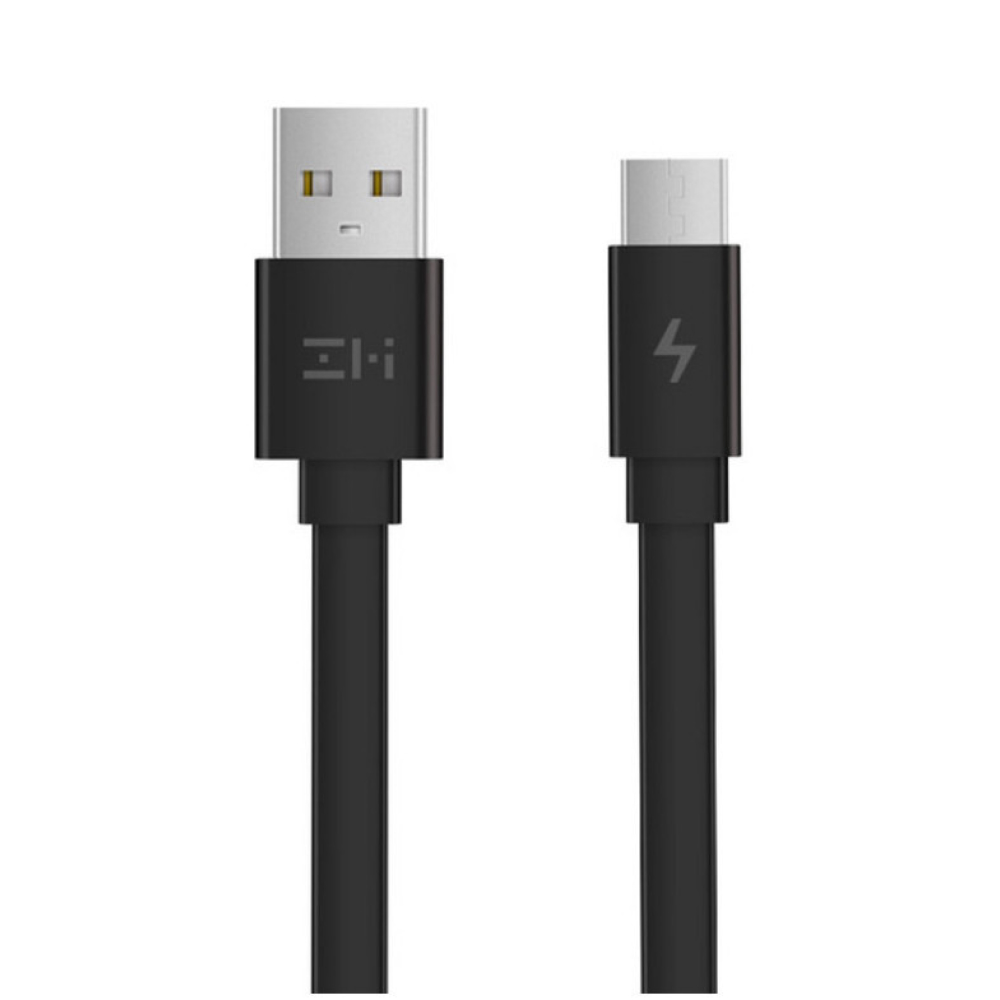 Кабель ZMI USB-A — Micro USB, 1м., чёрный